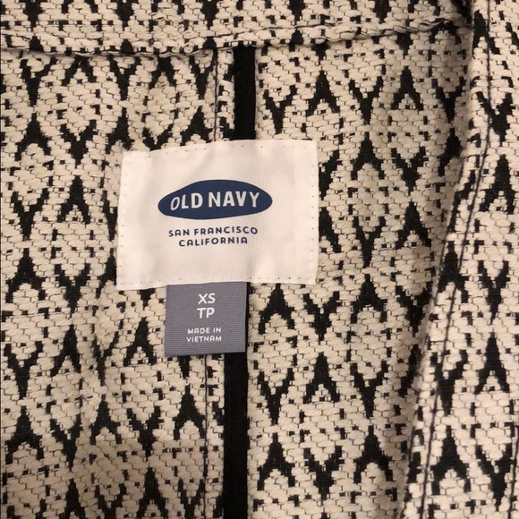 Patterned Open Cardigan Jacket - Picture 2 of 3